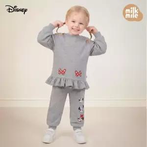 [밀크마일] [디즈니]미니마우스 레드도트리본상하복