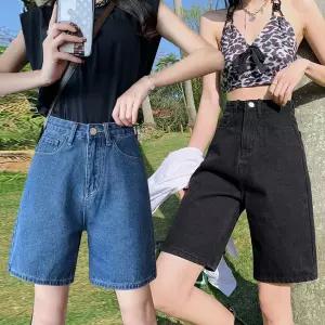 SIS-471 여자 데님 반바지청바지 청반 짧은 여성 팬츠 디자인청 쇼츠