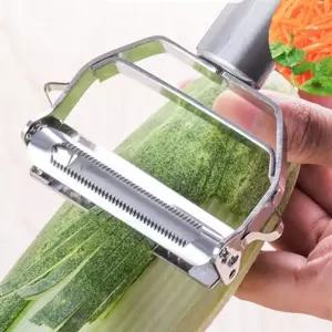 스텐 필러 감자 무채 채썰기 만능채칼 슬라이서양배추 간편한 우엉 튼튼한스테인레스 당근 다용도