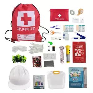 학교용 재난 가방 28종 캠핑 안전교육 용가방 교육용 용생존 구급함