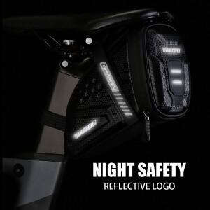 호환 TAKEZERO 자전거 테일 백 새들  산악 EVA 하드 쉘 바이크 리어 라이딩 장비 액세서리