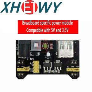 PLC모듈 MB102 브레드보드 전용 전원 공급 장치 모듈 미니 마이크로 USB 검정 흰색 웨이 3V 5V MB 102 솔더리스 보드