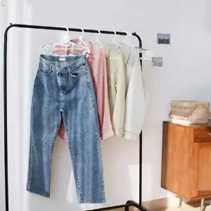 L11355A C형 옷걸이 30P행거 모던 심플 가벼운 플라스틱 세트 티셔츠 초간편 세탁소 상의