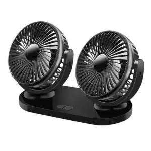 허리케인 차량용 선풍기 360도 강력한 3단 듀얼 차량환기 차량환풍기 화물차선풍기 차량용환풍기