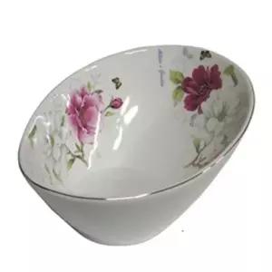 본차이나 PA77CJ49 믹싱볼 샐러드볼 타원 대접 쿠프 21CM