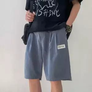 남성용 캐주얼 허리밴딩 5부 여름 숏팬츠 아웃도어 반바지 팬츠