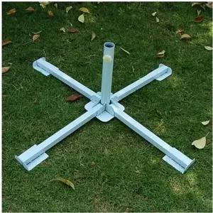 파라솔 크로스 받침대 고정용 스탠드 거치대