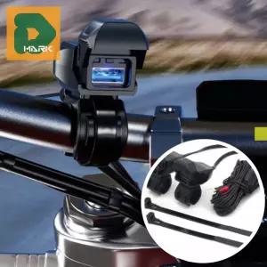 라이딩 오토바이충전기 스쿠터 고속충전 휴대폰충전기 전동킥보드 스마트폰충전 배달용품 듀얼USB 방수기능