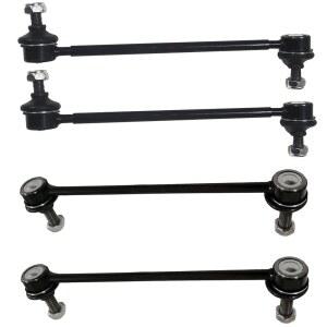 도요타 아발론 2013-2018, 캠리 2007-2017, 렉서스 ES300h / ES350 2013-2018용 HHCM 4pc 전면 후방 스윙 바 링크 키트 K750123 K90345, 서스펜션 스태빌라이저