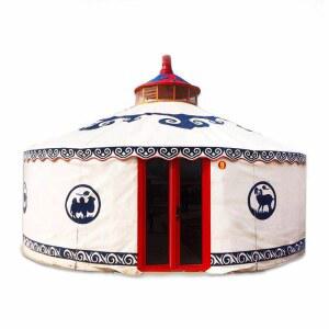 게르텐트 몽골 옥상 방수 프레임 그늘막 차고지 5X5M 몽골텐트 몽골천막 캐노피 쉘터