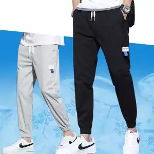 남자 여름 조거 고무줄바지 팬츠 아이스 쿨링 스판