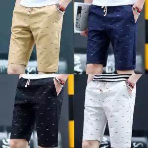 슬림핏FIB 남성반바지 여름 남성바지 면바지 밴딩팬츠