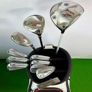 스릭슨 테일러메이드 투어스테이지 조합 남성 중고 골프채 풀세트 캐디백 포함