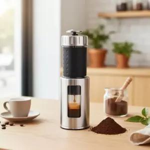 스타레소 휴대용 에스프레소머신 (블랙) 수동 커피 메이커 여행용 펌프 커피머신 캠핑용