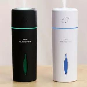 개인 책상 미니가습기 LED USB 초음파 휴대용 차량용