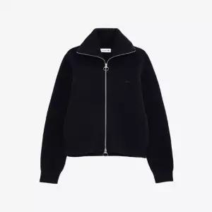 라코스테 여성 25FW 립조직 풀집업 가디건 AF311E-55N-HDE 323507