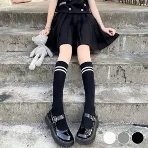 예쁜 투라인 포인트 쫀쫀한 반스타킹 니삭스 양말 여자발가락양말