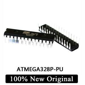 ATMEGA328P-PU 칩 마이크로컨트롤러 MCU AVR 32K 20MHz 플래시 DIP-28