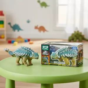 쥬라기월드 배틀카드 세트 안킬로사우루스 공룡 피규어 장난감 인형 관절 모형 배틀 대결 게임