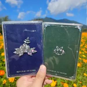 추천제품 여권케이스 자개 나비 투명 신상 IK-001