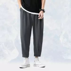 [라일리의류] Rly 냉감 쿨링 여름 조리 바지 배기 밴딩 팬츠