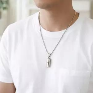 휴대용 알약보관 목걸이 밀폐형 캡슐 약통 3컬러 응급상황 대비 비상약 보관