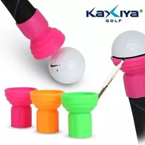 실리콘 볼픽업용 라이너 2in1공 골프공 볼라이너 마킹펜 선긋기 트리플