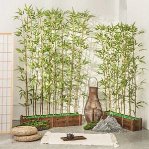 높이 대나무 인조대나무 M 2M 인테리어 조화 대형 오죽 모조 대나무소품 2미터