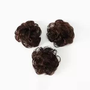 올림머리 부분가발 3p 밀크브라운 가채 혼주 (KYR-WFHFK79)