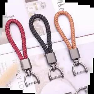 차량용키홀더 여자 남자 차량 가죽 열쇠고리 키링