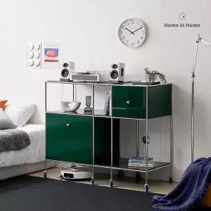 [홈인홈]그리드 E0 모듈 로봇청소기 수납장 2단 800_O87