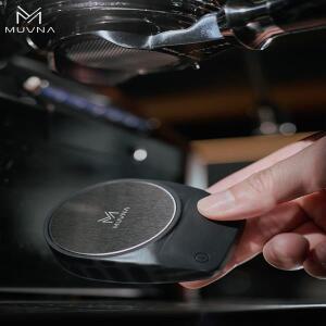 MUVNA 미니 전자 저울 에스프레소 LED 무게 0.1g 고정밀 측정 파우더 수신 컵이있는 휴대용 커피