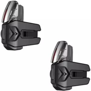 합금 게임패드 조이스틱 조준 L1R1 키 버튼을 위한 RuiJOTWAT 모바일 게임 트리거 휴대폰 컨트롤러