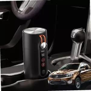 코란도스포츠 호환 히팅텀블러 보온가열 캠핑