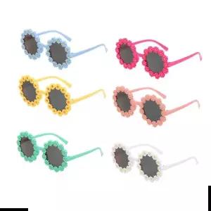 선글라스 플라워 파티 학예회 축제 안경 칼라 촬영소품 축제 촬영소품 인싸템 학예회