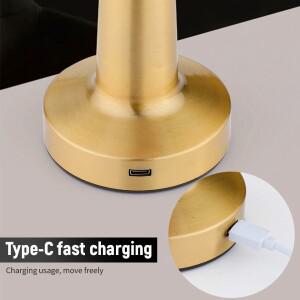 USB 충전식 라이트 책상 램프 LED 북유럽 터치 센서 스위치 사무실 연구 테이블 장식 작업