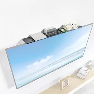 공유기 선반 다용도 미니 인테리어 셋톱박스 선반 무타공 선정리 모니터 거치대 정리대 리모콘 받침대