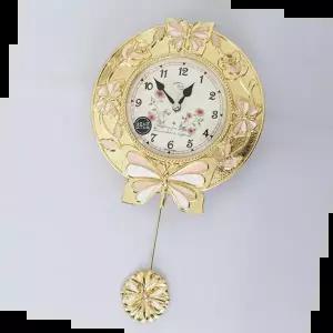 벽인테리어 퍼블릭아트 보니오 로얄 무소음 추 벽시계