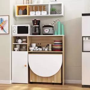 접이식 렌지대겸 식탁 전자렌지수납장 밥솥다이 렌지대