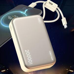 2025년 신제품 66W 20000mAh 고속 충전 보조 배터리 CCC 중국 인증 케이블 포함 샤오미 화웨이 삼성 아이폰