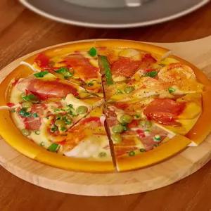 가짜 피자 모형 레스토랑 조각8개 세트 음식 호텔 룸 소품 다이닝 촬영