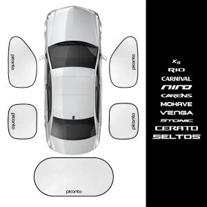 자동차 햇빛가리개 사이드 윈도우 커버 액세서리 기아 호환 리오 모닝 모하비 카니발 셀토스 카렌스 니로