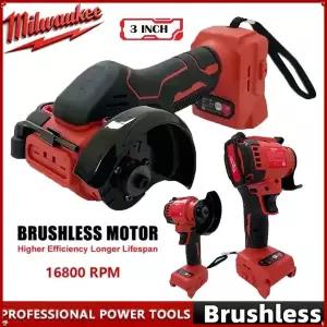 레벨기 측정기 수평기 밀워키 호환 3인치 앵글 그라인더 무선 연마기 미니 소형 다이아몬드 절단 연마 컷오