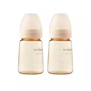 마더케이 베이직 PPSU 젖병 180ml 트윈팩_크림(무꼭지)