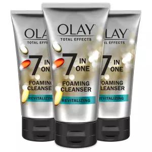 Olay 토탈 이펙트 리바이징 포밍 페이셜 클렌저 5.0 floz (3팩)