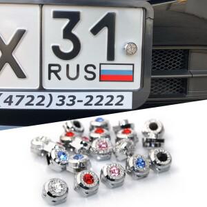 FLYJ 스레드 번호판 프레임 볼트 나사, JDM BMW 아우디 현대 혼다 도요타 라다 닛산 벤츠 기아 알파 로미오