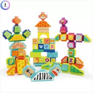 고슴도치 블록 동물원 (120347)블럭 어린이 장난감 놀이용