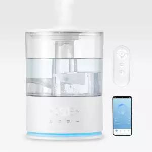 아이닉 퓨어 올케어UV살균 가열 자동건조 복합식가습기 탁상용 대용량 신생아 아기가습기