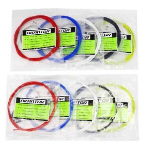 [호환제품]  자전거 브레이크 케이블 키트 산악 도로 기어 시프터 레버 내부 코어 튜브  레진 패드