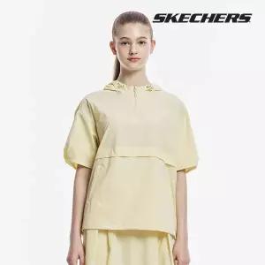 [스케쳐스] 여성 우븐 반팔 아노락 SL3WTCFM011